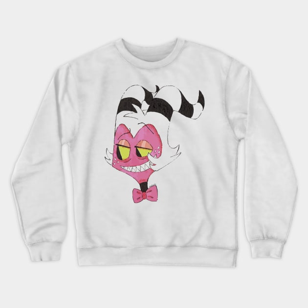 Moxxie´s face Crewneck Sweatshirt by Dzequeda